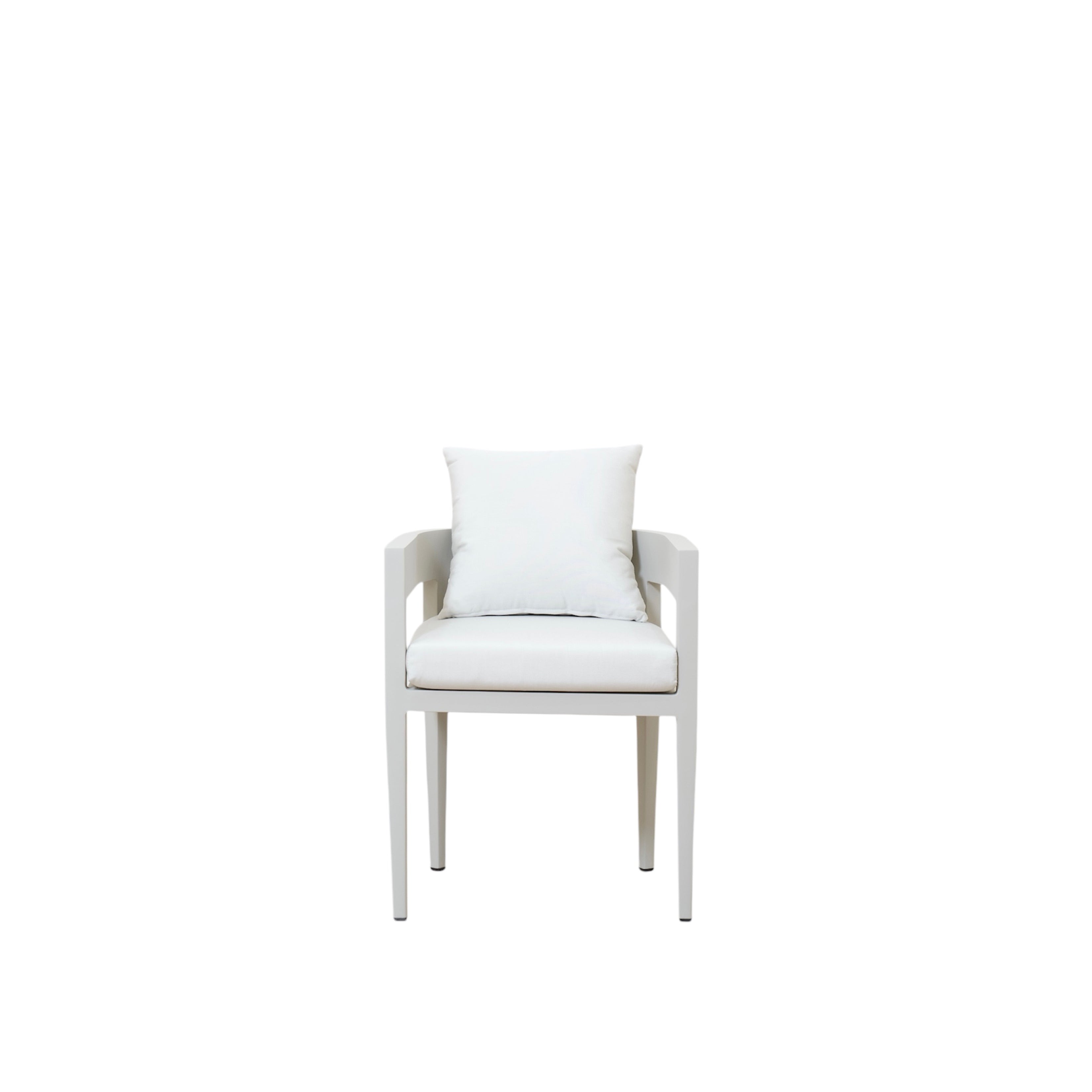 Chaise de salle à manger d'extérieur Aidan