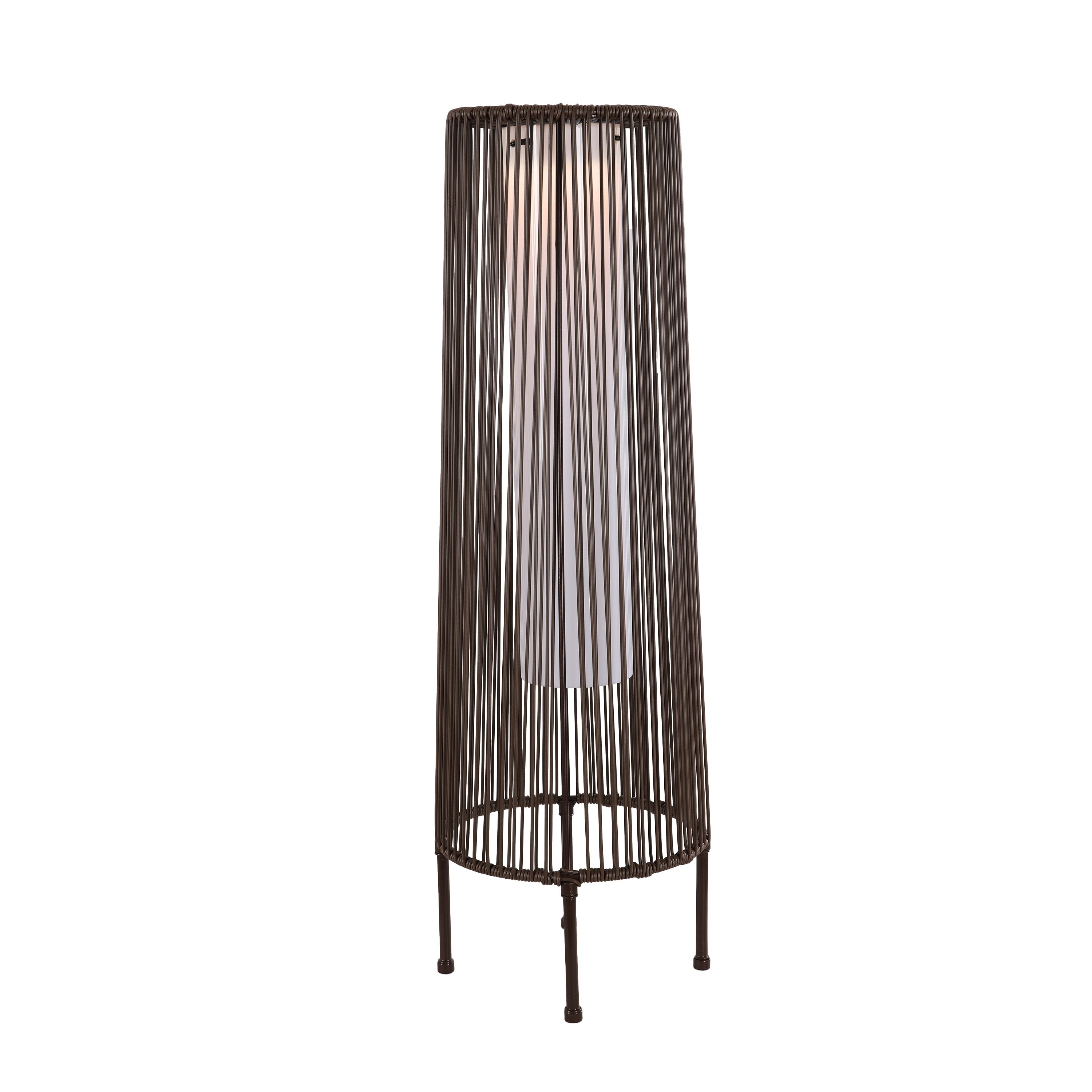 2 Pack Outdoor Solar Light Floor Lamps