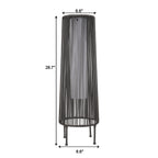 2 Pack Outdoor Solar Light Floor Lamps