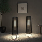 2 Pack Outdoor Solar Light Floor Lamps