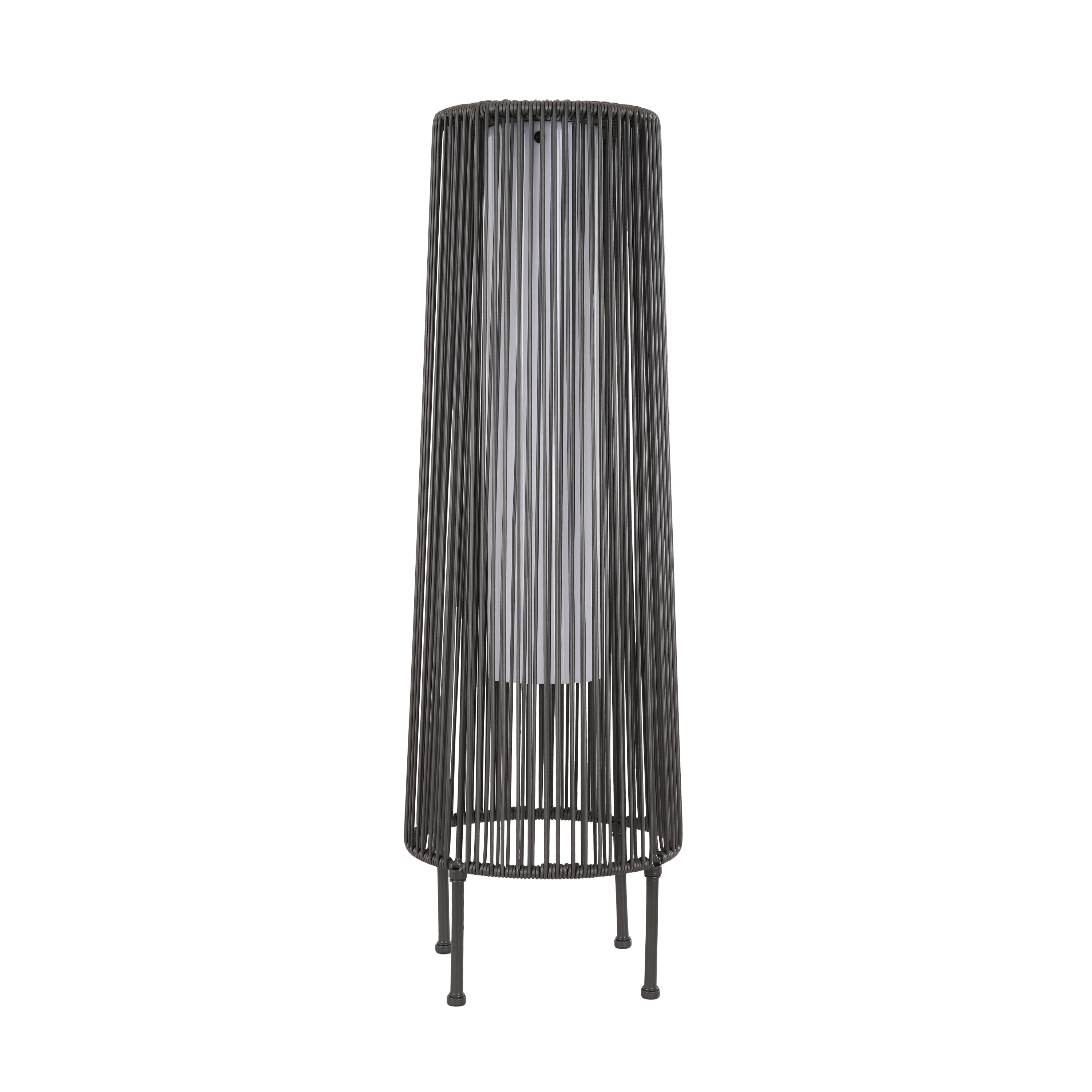 2 Pack Outdoor Solar Light Floor Lamps
