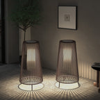 2 Pack Outdoor Solar Light Floor Lamps