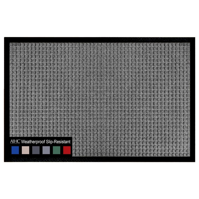 A1HC New Durable and Versatile Polypropylene Rubber Door Mat All Weather Inside Outside Door Mat