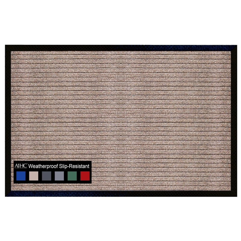 A1HC New Durable and Versatile Polypropylene Rubber Door Mat All Weather Inside Outside Door Mat