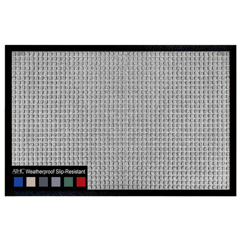 A1HC New Durable and Versatile Polypropylene Rubber Door Mat All Weather Inside Outside Door Mat