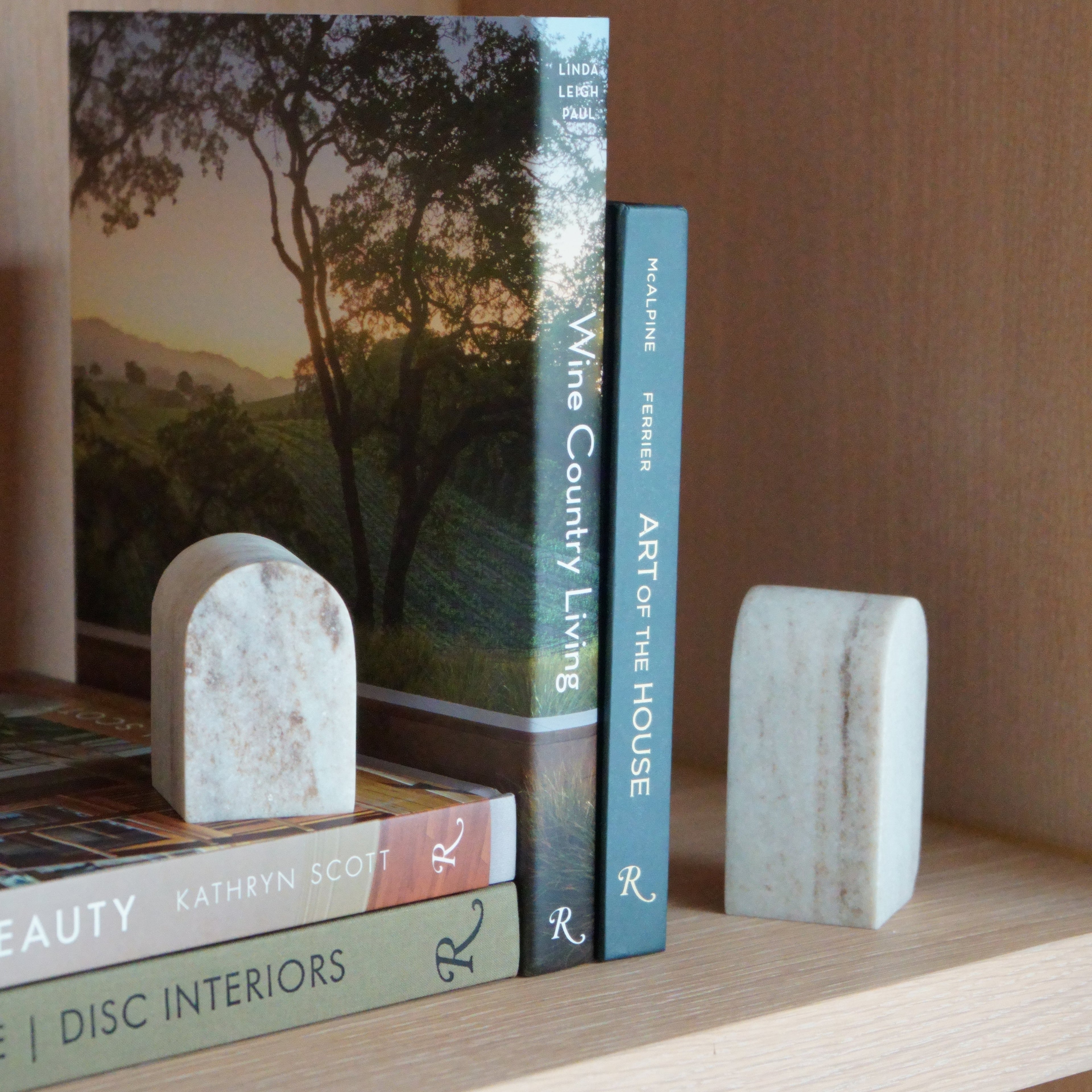 Paire de serre-livres Ivy
