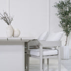 Chaise de salle à manger d'extérieur Aidan