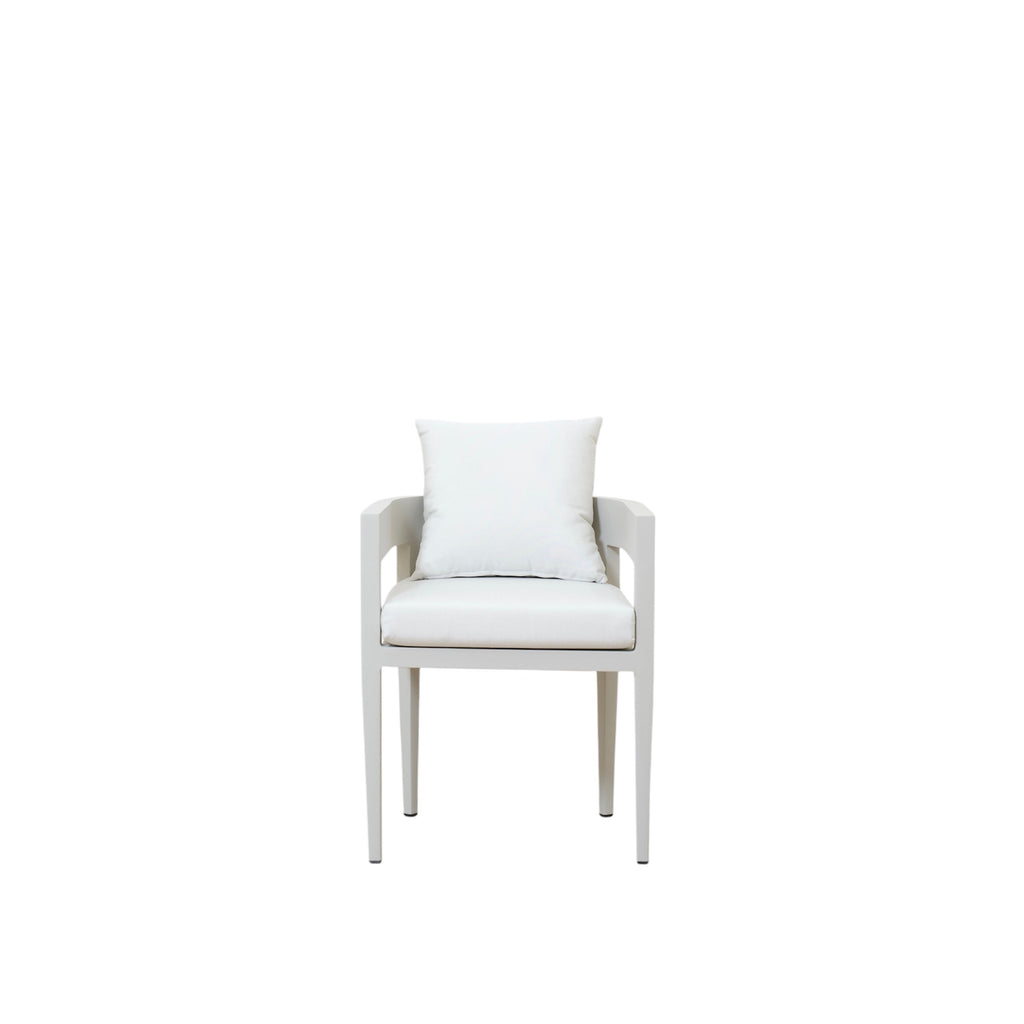 Chaise de salle à manger d'extérieur Aidan