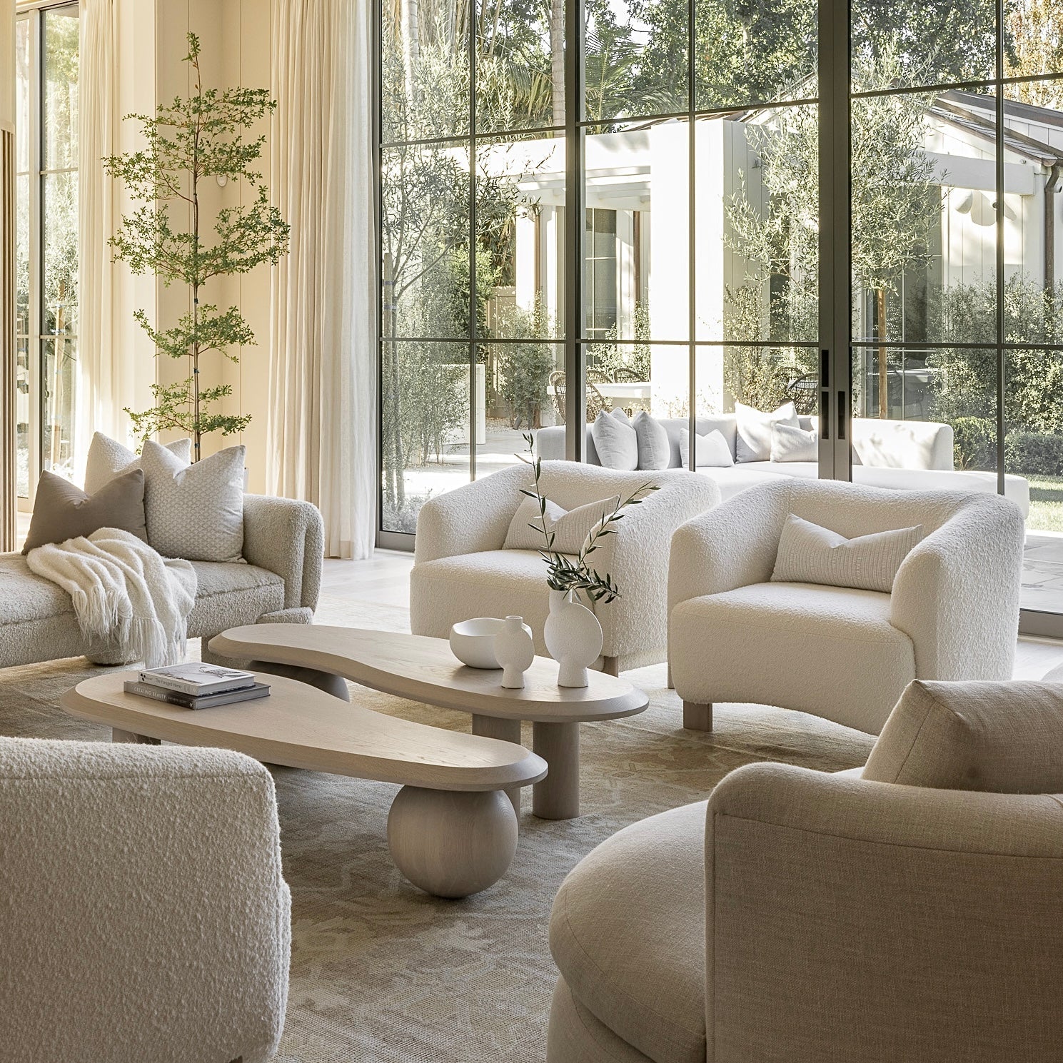 Chaise courbée Palm