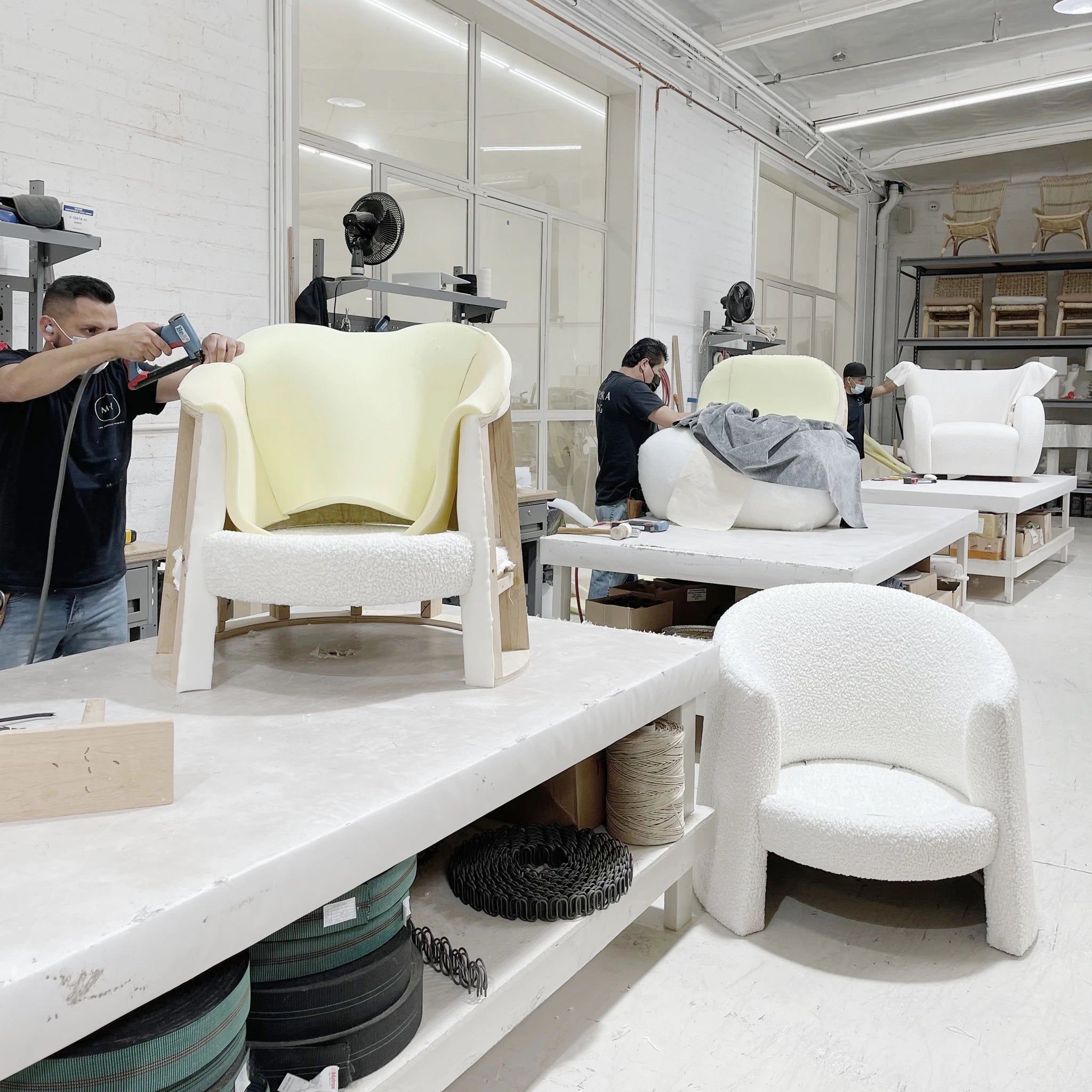 Chaise à sangles